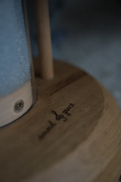 Rain Stick cu bile de sticlă + suport